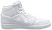 Nike Men's High-Top Sneakers Basketball Shoe, White Black White 110, 10 US