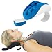 Vive Neck Support Relaxer - Shoulder Chiropractic Pillow - Cervical Spine Relieve, Neckbone Muscle Tension Reliever - Pressure Relief, Stiff Chronic Pain, Disc Alignment
