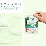 Tea Tree & Mint Foot Masks - Fights Athlete's Foot, Detoxifies & Exfoliates, Cooling & Relaxing - Dermatologist Tested Korean Skincare - Clean Beauty, Cruelty-Free, All Skin Types - 3 Pairs - Image 5