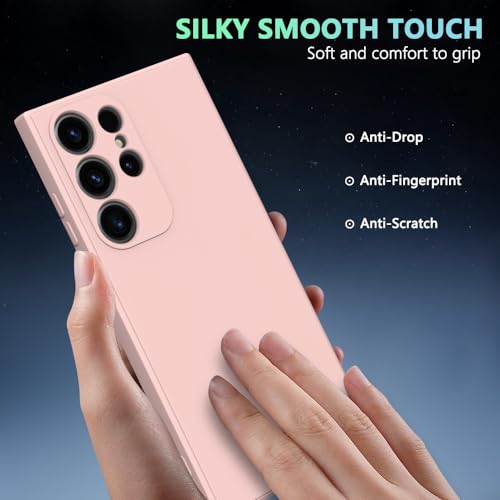 Image of for Samsung Galaxy S23 Ultra Case Pink, Scratch Resistant with Soft Touch, Slim Thin Phone Cover for Samsung Galaxy S23 Ultra