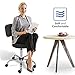 Nova Microdermabrasion Rolling Stool with Wheels Swivel Salon Stool Adjustable Drafting Tattoo Office Chair for Massage Bar Kitchen Spa Shop with Thick Cushion