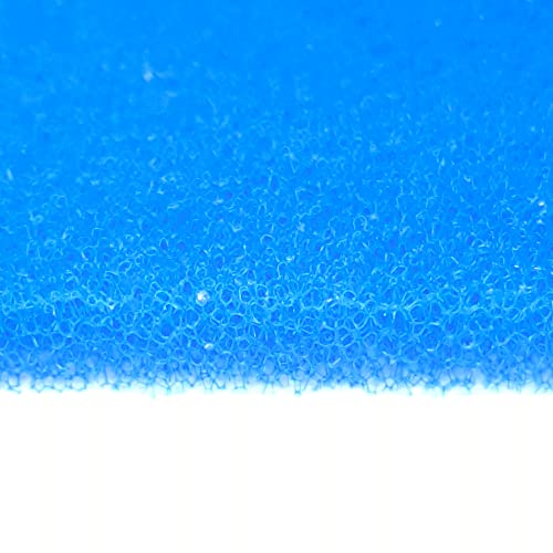 cyclingcolors Filtermatte Filterschwamm Filterschaum 300x210mm Teich Aquarienfilter Filtration, Dicke 10 mm (PPI 30 feinmaschig)