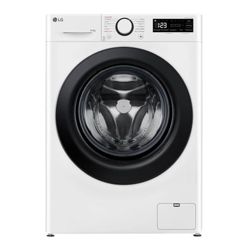 LG AI DD D4R3009NSWB Perilica i sušilica rublja 9/6 kg, Serija R3, Klasa D, Perilica i sušilica rublja, 1400 okretaja u minuti, Pranje na paru, Eco-Hybrid, Alergijsko liječenje, izravni pogon, izravni pogon inverterskog motora, bijela