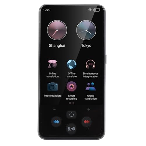 Traducteur vocal AI 138 langues portable, traducteur de langue pour comprendre tout texte sans Wi-Fi