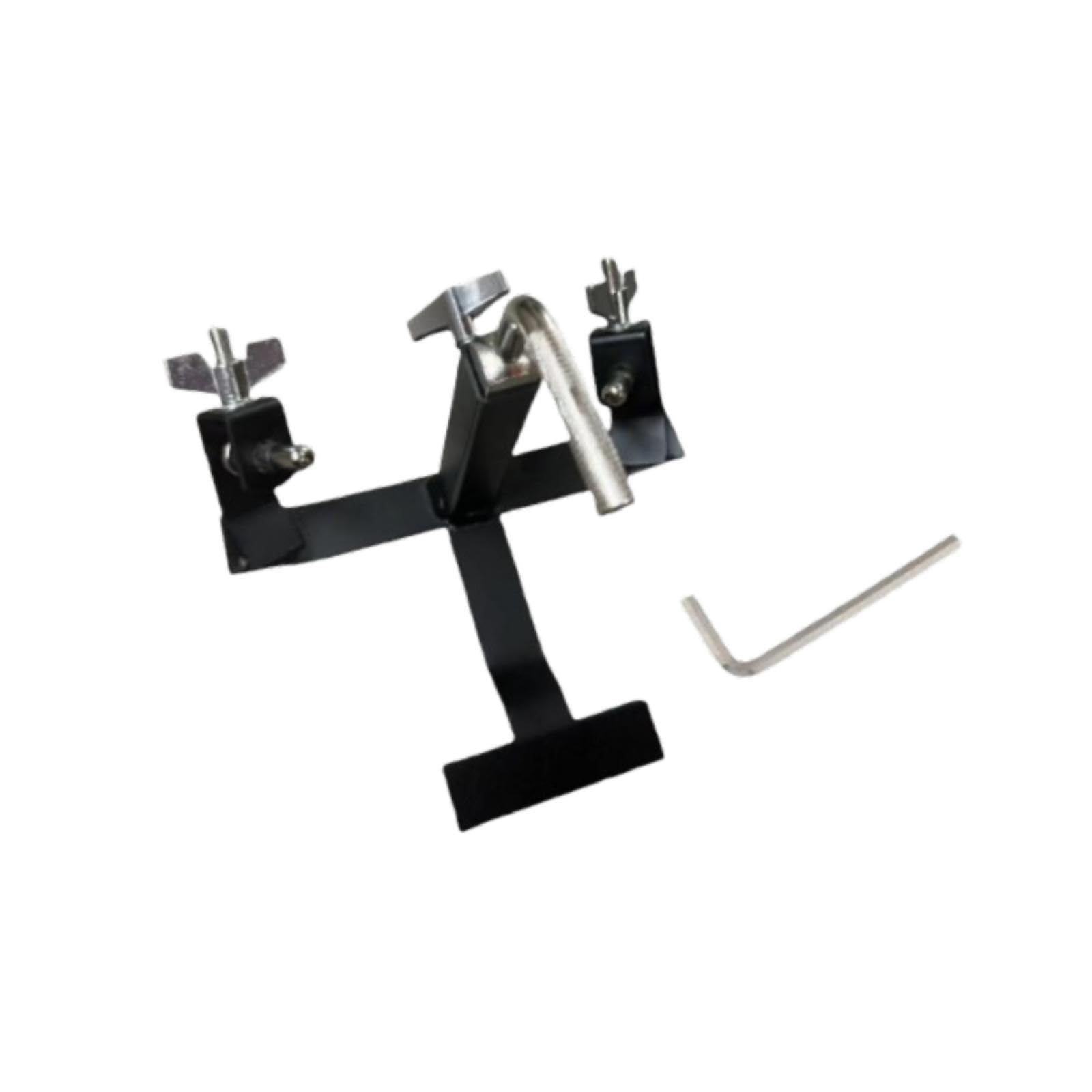 Supporto per Pedale per Campanaccio, Supporto per Piatto per Batteria per Sala Prove per Batteria
