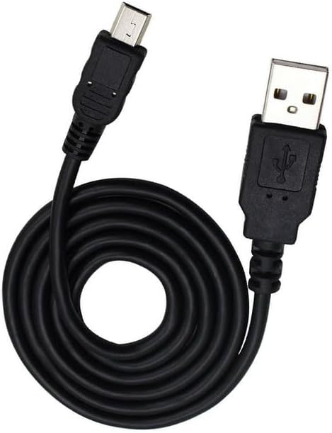 USB Cable Charging Cord/Charger Power Lead Wire Compatible with Launch Tech Creader X431 Diagun IV Bluetooth OBD2 Reader/Black / (2m / 6.6ft)