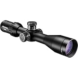 BARSKA AC12780 Level 1-6x44 Rifle Scope with FMC Lens and Illuminated MOA Reticle, 30mm Tube