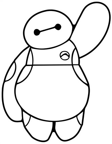 CVANU Big Hero Six Premium Vinyl Decal