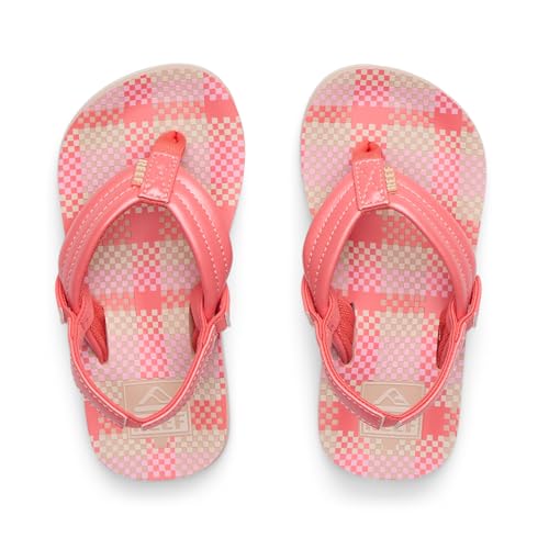 Image of REEF Girls Toddler /Little Kid Ahi Beach Flip Flop, Soft Cushion Footbed, Water Friendly