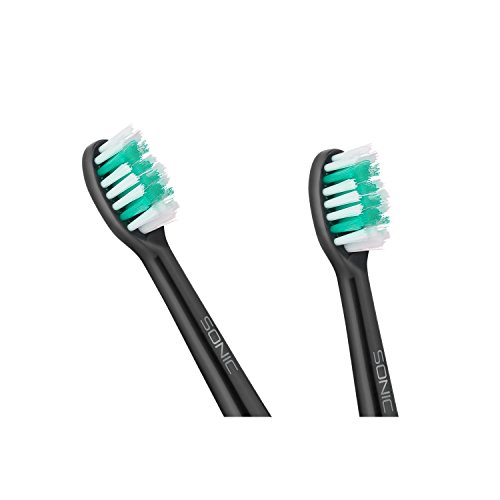 Teesa Sonic Black Brosse à dents sonique (tête de rechange) Cover