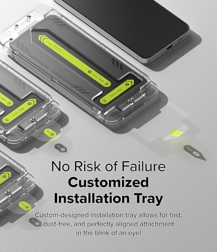 Image of Ringke for Samsung Galaxy S24 FE Screen Protector [Easy Slide, 2 Pack]