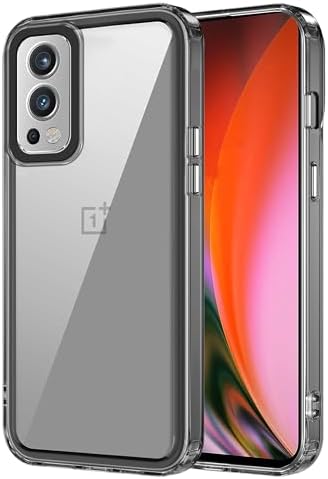 RonRun Cover Per OnePlus Nord 2 5G | Custodia 2 In 1 Ibrida | TPU + PC | Antiurto Con Supporto