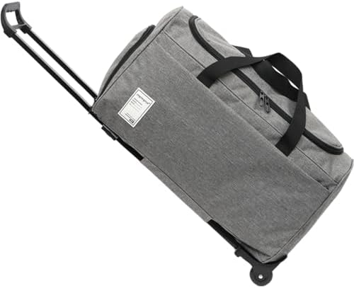 Rolling Duffle Bag with Wheels, 45L 22” Folding Travel Duffel Bag...