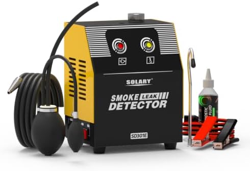 Solary Smoke Machine Leak Detector - 10s Fast Smoke Output EVAP T...
