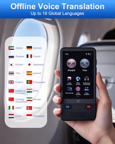 Image of AI Language Translator Device No WiFi Needed 150 Languages