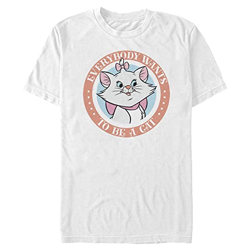 Disney Fights T-Shirt Blanc 4XL Grand Taille Homme Vêtement Coupe Longue Tall