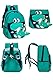 Pawleso Dino Rucksack Kindergarten, Kindergartenrucksack Jungen, 2-6 Jahre, Kinder Rucksack 2-3 Jahre, für Jungs Höhe 80-120cm, mit Brustgurt