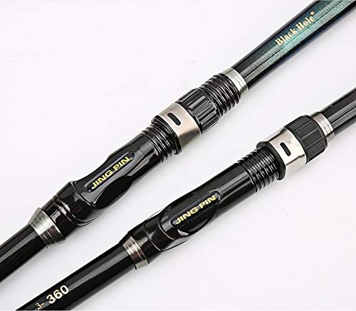 XIANGE100-SHOP Angelrute Combo Carbon-Faser-Teleskop Angelrute Kurz Seeruten Teleskop Angelrute Spinning Fishing Pole… – Bild 7
