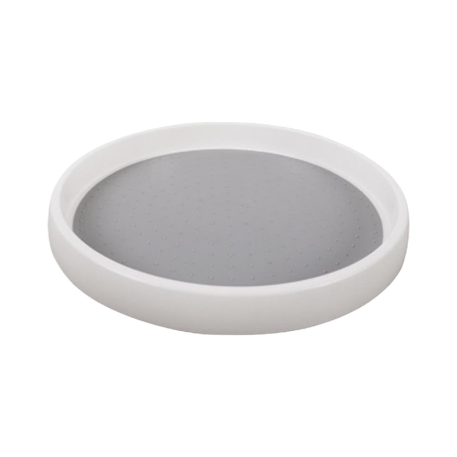 RUWLFE 2Pcs Kitchen Turntable Storage Rack Anti-slip Rotating Organizer Rotatable Capacity Spice For Easy for Kitchen, Cabinet(3.5x25.5cm)