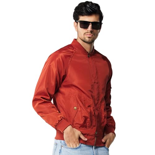 TRATENBY Men Bomber Jacket Lightweight Flight Windbreaker Jacket Spring Fall Mens Jackets