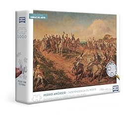 Toyster - Independência ou Morte Quebra-Cabeça 1000 Peças - Coleção Obras de Arte - Game Office