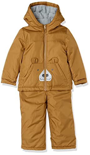 Image of Simple Joys by Carter's Boys' 2-piece Snowsuit Set Winter Jacket and Skibib Pants