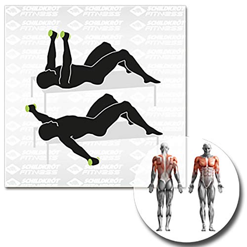 Schildkröt Fitness Set di Manubri in Vinile, 2 x