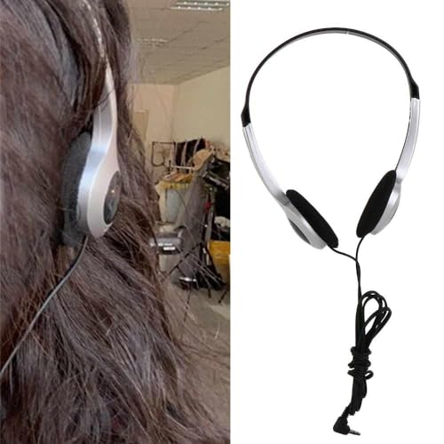 Image of Retro Over-Ear Headphone,Lightweight Earphones Headphone,Cassette Headphones Wired Over The Ear Headphones 80s 90s Y2k Classic Headphones