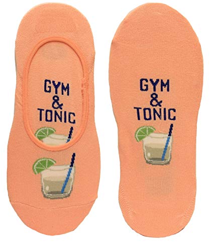 Image of Hot Sox Womens Gym and Tonic Socks, Blush, 1 Pair, Womens Shoe 4-10