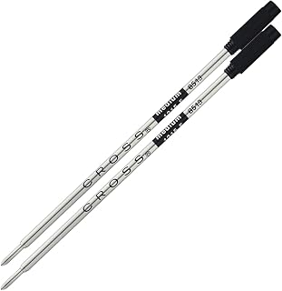 Cross Medium Black Ballpoint Refills, 2-Pack