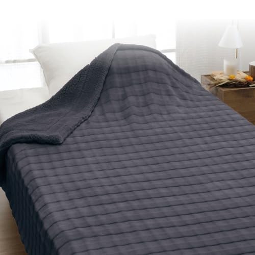 [ロマンス小杉]蓄熱保温と吸湿発熱のW効果 合わせ毛布 シングル[グレー]|京都 寝具専門店 あったかい 毛布[ 富士山みくりや溶岩の蓄熱保温 レーヨンの吸湿発熱 快眠 睡眠 健康 寝具 通販 ふるさと納税 ]