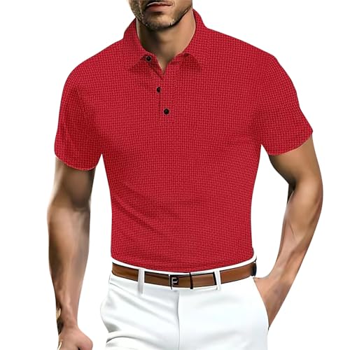 Polo de golf homme anti-transpiration léger coupe classique chic