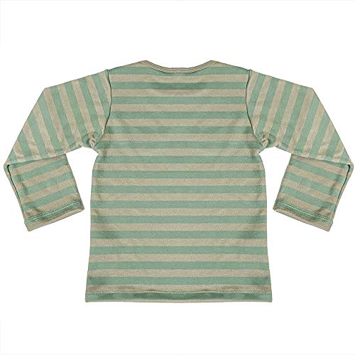 Pijama Look Jeans Menino Longo Verde - VERDE - 03