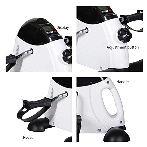 Pedaleador plegable portátil para ejercicios de brazo y pierna miniatura 5