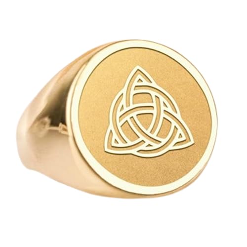 Nœud celtique en argent bague plaquée or à porter pour affirmer votre style au quotidien