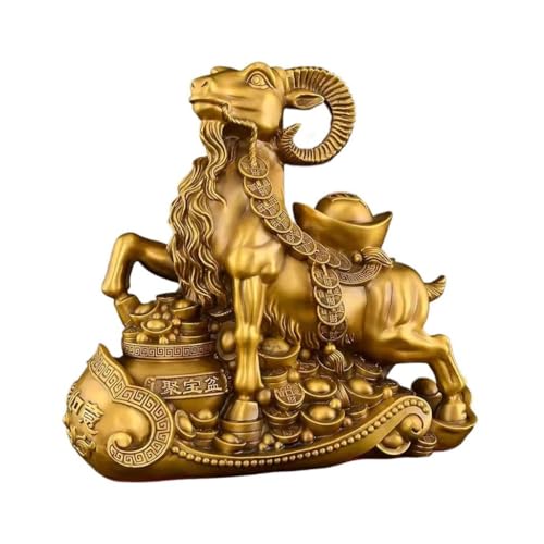 Décor chinois artisanal en résine élégante pour salon chic et bureau moderne