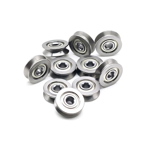 Roulement V623ZZ en acier inoxydable 3x12x4mm pour guidage précis de poulie en V