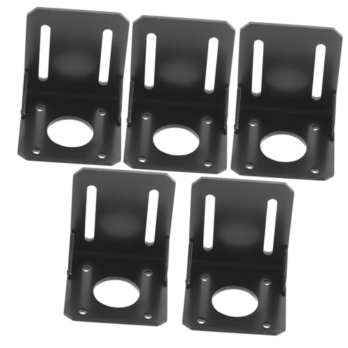 SOLUSTRE 5pcs 42mm 17 Motor Mounting Bracket Alloy Steel Fixed Bracket for Motor Base Random Style