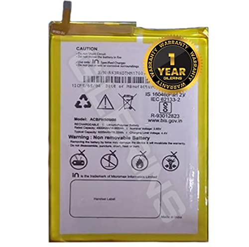 Image of Original ACBPN50M08 Battery for Micromax in 2b E7544 Battery with 1 Year Warranty *** (E125)