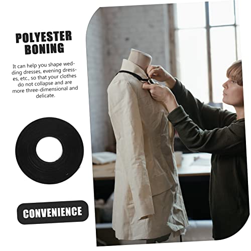 VILLCASE Mcbling 4 Rolos Em Forma De Espinha De Peixe Vestido Bustier Desossa Para Espartilho Vestid