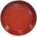 casaWare Ceramic Coated NonStick 9-Inch Round Pan, Red Granite,1-4124-7R