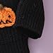 0-5T Baby Girl Halloween Costumes Pumpkin Sweater Long Sleeve Knitwear Christmas Outfit Boys Fall Winter Clothes (Halloween-Black, 2-3 Years)