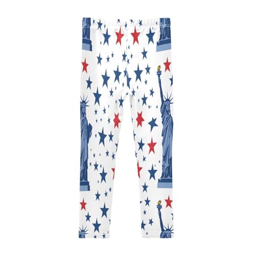 Toddler Girls Leggings Printed Yoga Pants Leggings The Statue of Liberty for Kids2