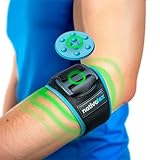 NativoDex Tennisarm Bandage & Ellenbogenbandage Herren Damen – Epicondylitis Spange mit Druckpolster, verstellbare Ellbogen Bandage für Golferarm, atmungsaktiv & rutschfest