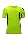 Sport Shirt Men Dry Fit Athletic Tee Shirt Green X-Large