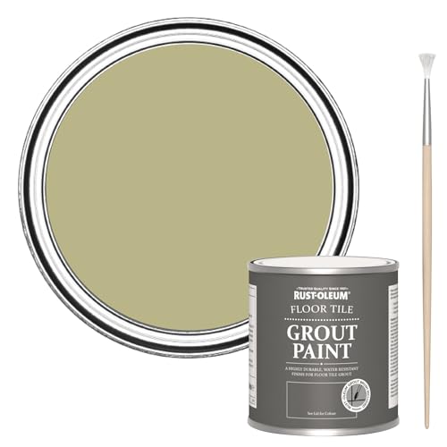 Rust-Oleum Ultra-Durable Green Floor Tile Grout Paint -Sage Green 250ml