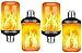 Produktbild ADLOASHLOU Flamme Glühbirne, E27 Flammen Lampe Flammen Effekt Glühlampen LED mit 4 Beleuchtungs Modi,Dekorative Retro Innenglühlampen im Freien für Halloween,Weihnachten, Garten Hochzeitsfest 4pcs