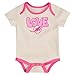 Outerstuff Girls Newborn & Infant White Miami Dolphins All The Love 2 Piece Bodysuit and Pants Set