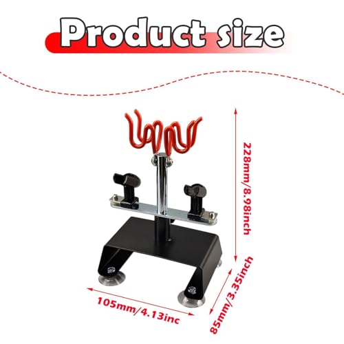 Support d'aérographe pour table et accessoires de coloriage de modèles - 6