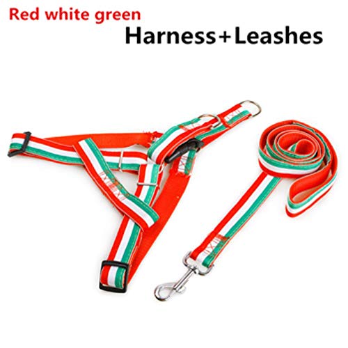 DXL Dog Chest Strap Leash Wide Traction Rope Metal Button Adjustable Chest Strap,Hungary Color,M 1.5cm wide rope